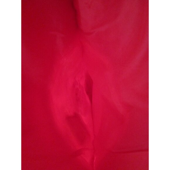 Santa Christmas Stocking Ribbed Cuff Embroidered Felt Design GUC - Picture 6 of 10